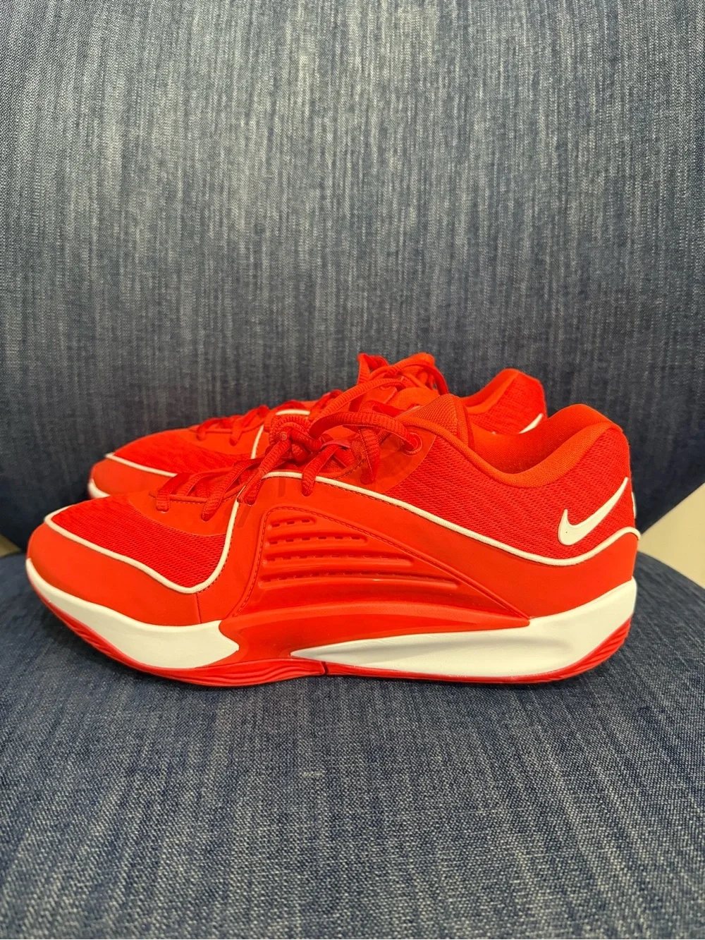 Nike Mens KD 16 TB Promo Basketball FN7091 801 - Orange / White Sneaker Men 11